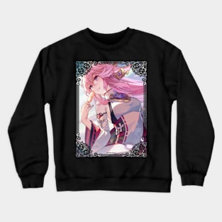 Yae Miko Official Art Crewneck Sweatshirt